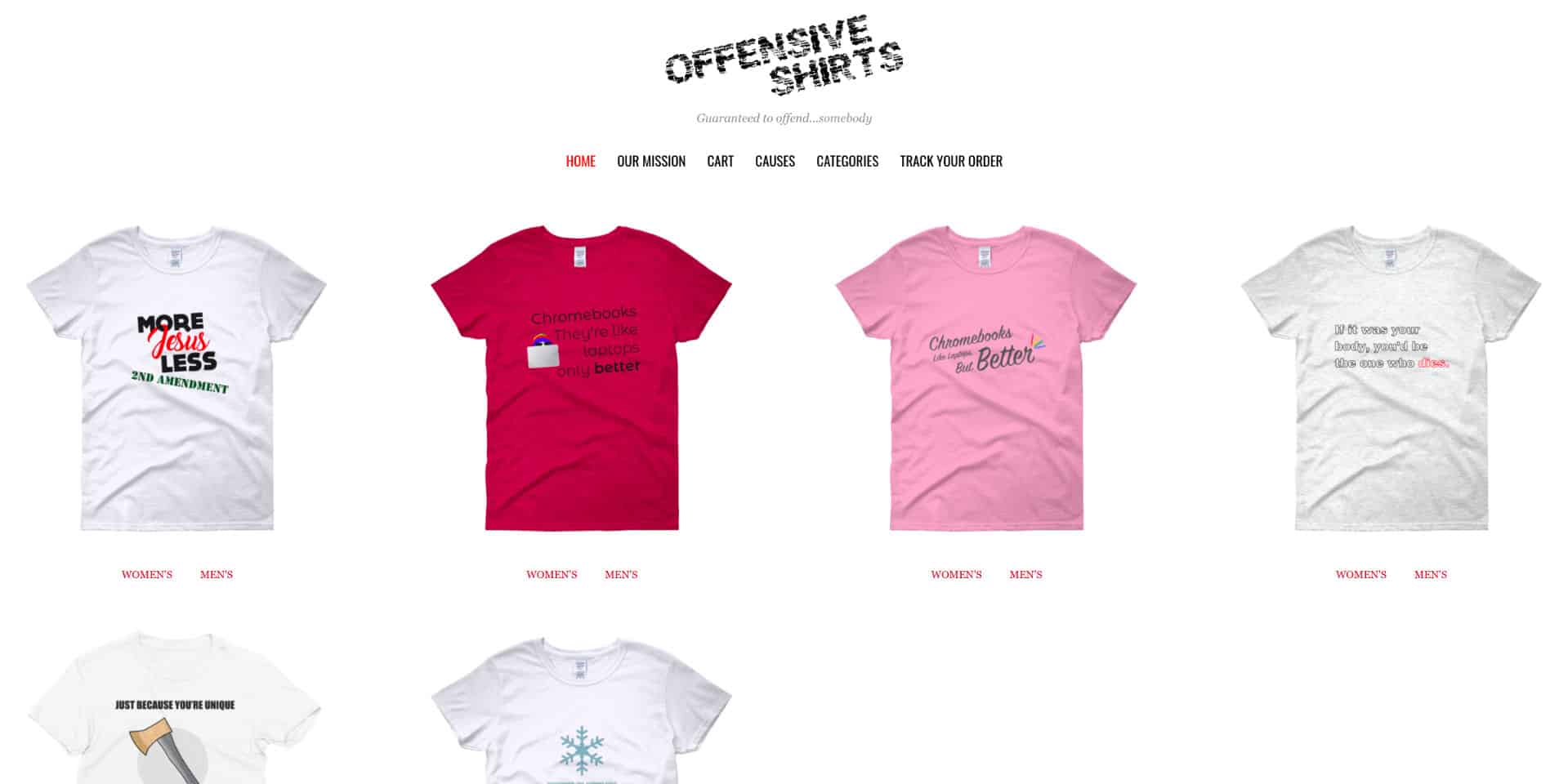 Offensive Shirts
